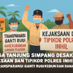 Warga Tanjung Simpang Desak Kejaksaan dan Tipikor Polres Inhil Usut Transparansi Ganti Rugi Kebun dan Dana CSR
