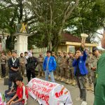 PMII dan DEMA STAI Auliaurrasyidin Gelar Aksi di Kantor Bupati, Soroti 7 Persoalan Krusial Daerah